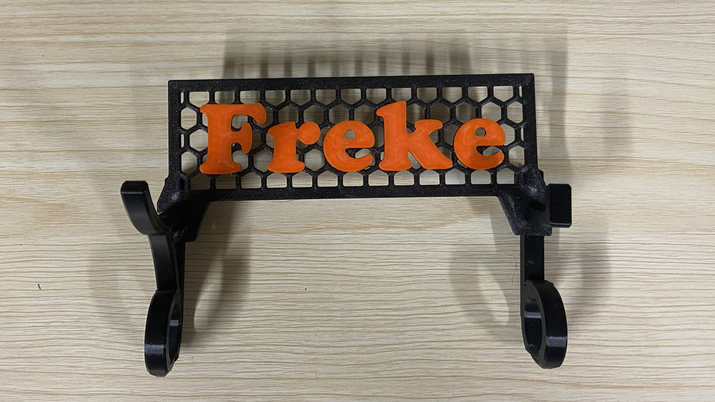 Namnskylt för bur